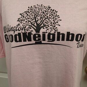 Good Neighbor Days Pink T shirt Size Large